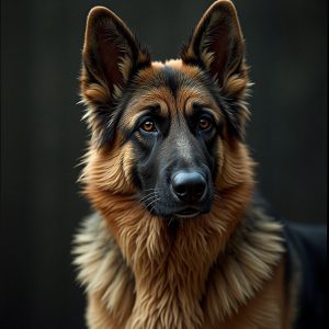 german shepherd at halo dogs london