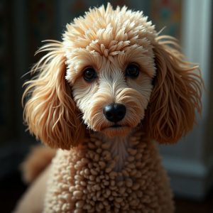 poodle, 5th most popular breed in the world right now