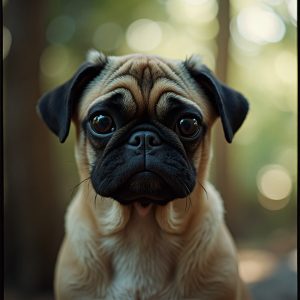 4th most popular dog breed in the world, pug