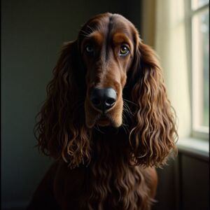 Afghan Hound enjoying dog day care at Halo Dogs in London