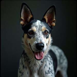 Australian Cattle Dog resting at Halo Dogs countryside dog hotel