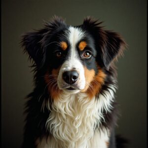 Australian Shepherd enjoying playtime at Halo Dogs