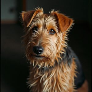 Australian Terrier enjoying premium care at Halo Dogs