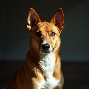 Basenji dog enjoying countryside adventure at Halo Dogs day care