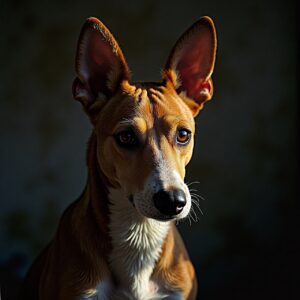 Basenji resting at Halo Dogs countryside dog hotel