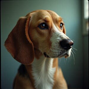Beagle enjoying Halo Dogs' secure outdoor play zones