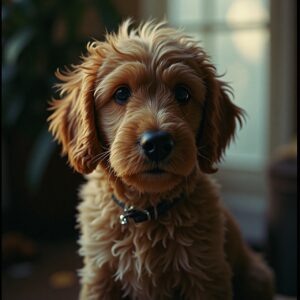 Happy Cavapoo enjoying luxury day care at Halo Dogs North London