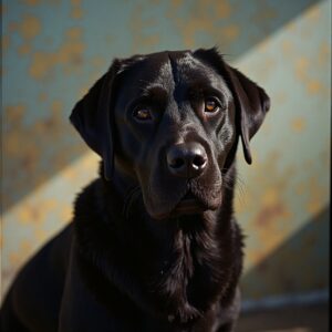 Labrador relaxing at Halo Dogs' luxury countryside dog hotel