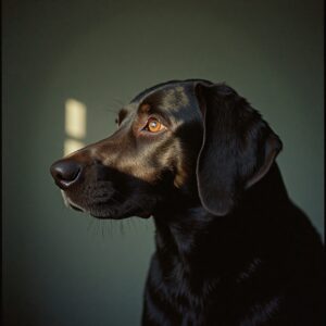 Happy Labrador settling into their stay at Halo Dogs dog boarding facility