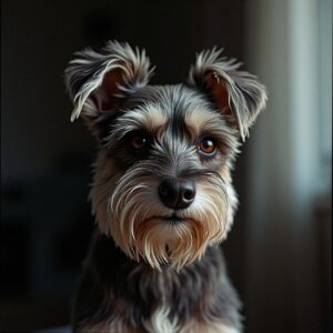 Miniature Schnauzer at Halo Dogs enjoying expert dog holidays, daycare, and countryside adventures